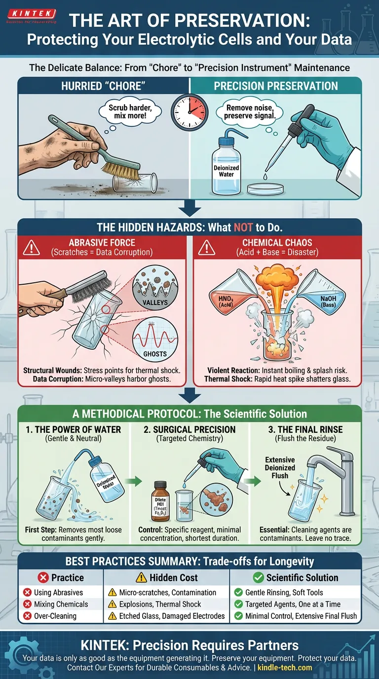 A Arte da Preservação: Protegendo Suas Células Eletrolíticas e Seus Dados Guia Visual