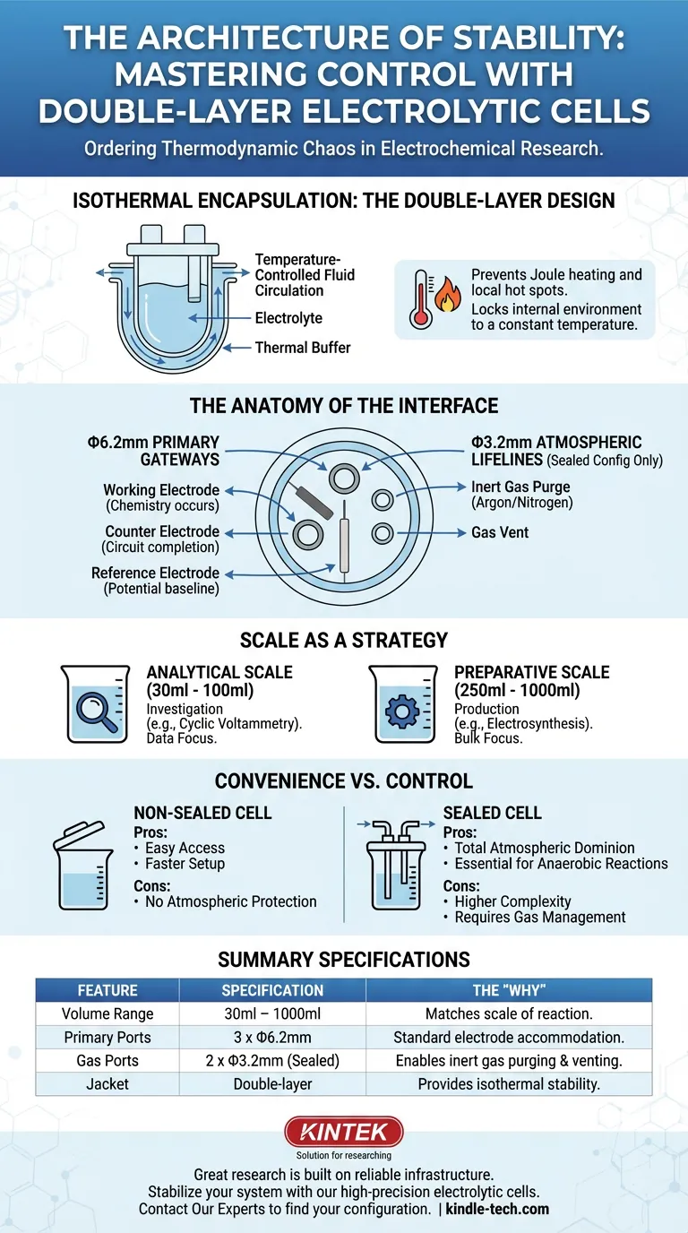 هندسة الاستقرار: إتقان التحكم باستخدام خلايا التحليل الكهربائي مزدوجة الطبقة دليل مرئي