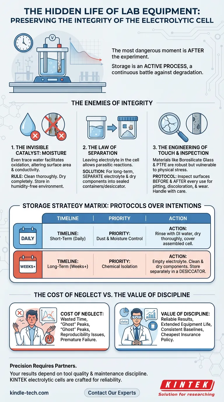 Das verborgene Leben von Laborgeräten: Die Integrität der Elektrolysezelle erhalten Visuelle Anleitung