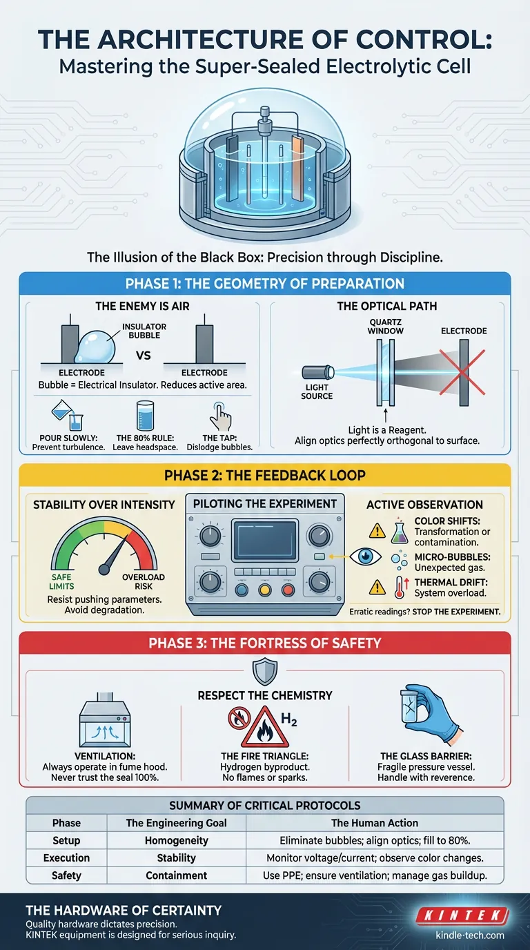 The Architecture of Control: Mastering the Super-Sealed Electrolytic Cell Visual Guide