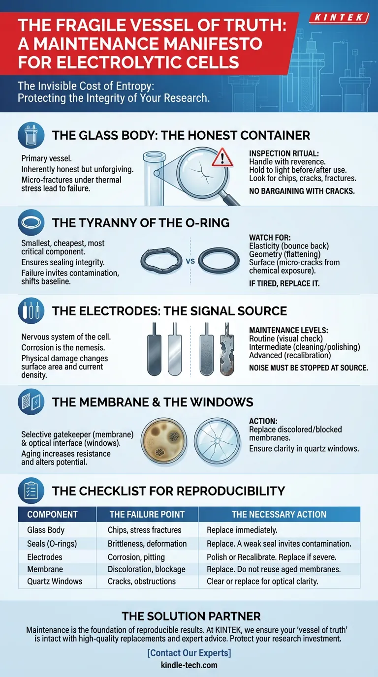 Das zerbrechliche Gefäß der Wahrheit: Ein Wartungsmanifest für Elektrolysezellen Visuelle Anleitung