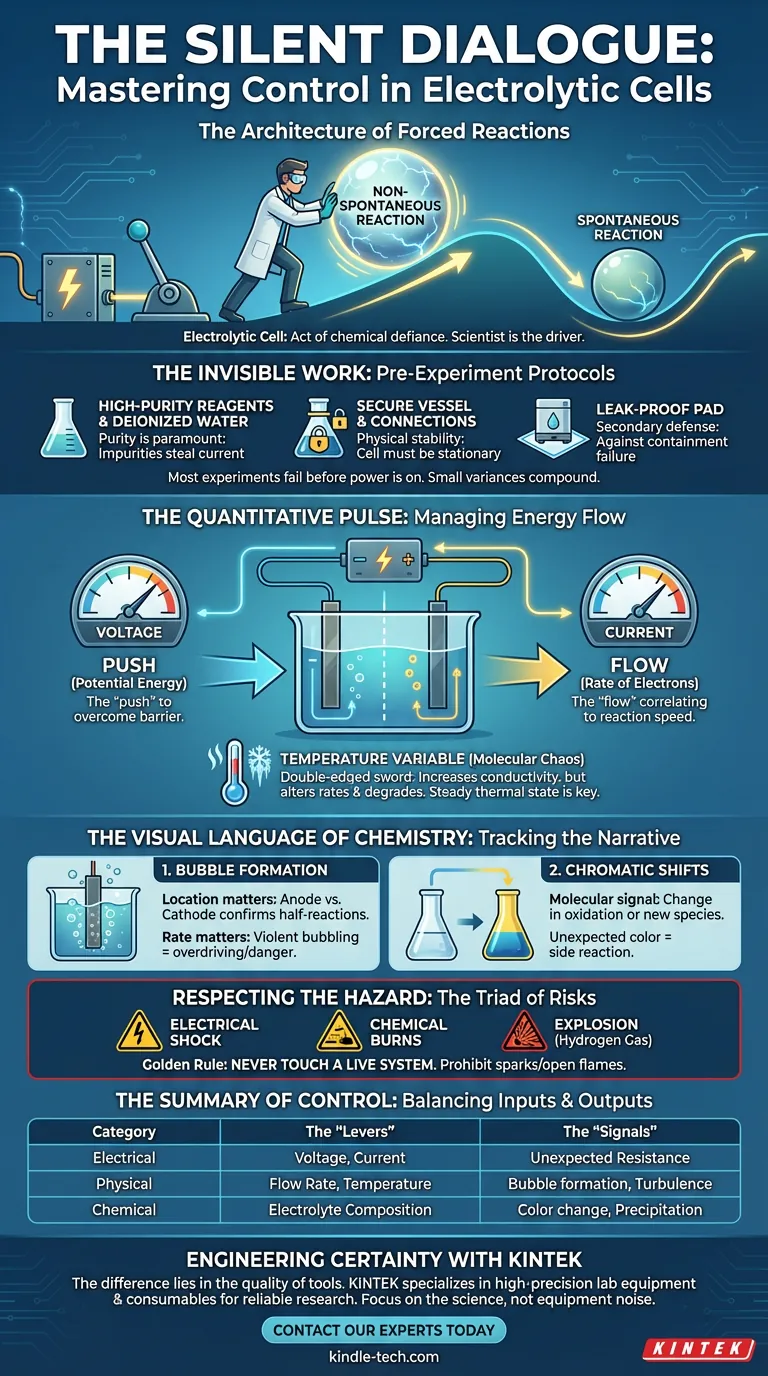 Der stille Dialog: Beherrschen Sie die Kontrolle in Elektrolysezellen Visuelle Anleitung