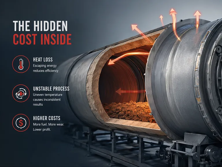 Your Rotary Kiln is Wasting Energy and Money. The Reason is Hiding in Plain Sight. 1
