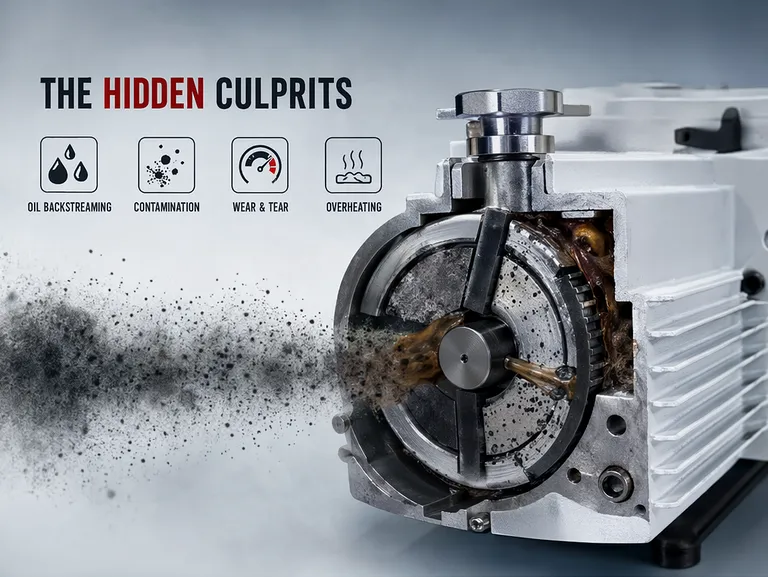 Why Your Vacuum System Fails: The Hidden Problem with Rotary Pumps and How to Solve It 1