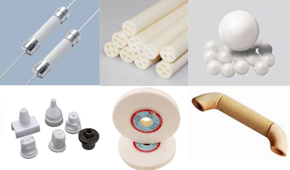 Various ceramic parts
