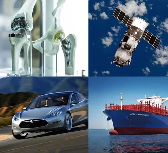 صناعات تطبيقات الضغط المتوازن (السيارات، الطيران، الطبية، إلخ.)