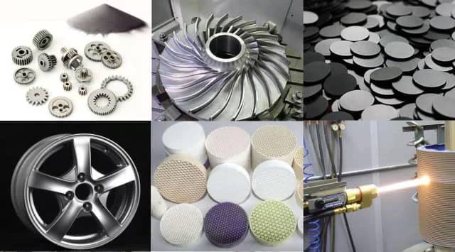 热等静压图(1.主容器 2.盖子 3.盖杆 4.篮子 5.加热器)