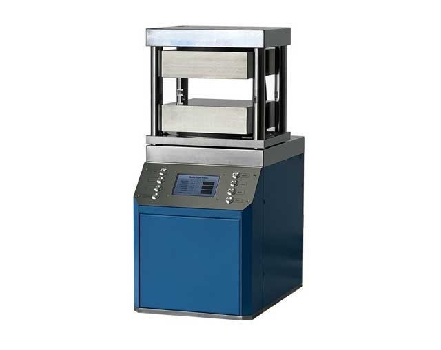 Pasos operativos de la prensa térmica automática de placa plana
