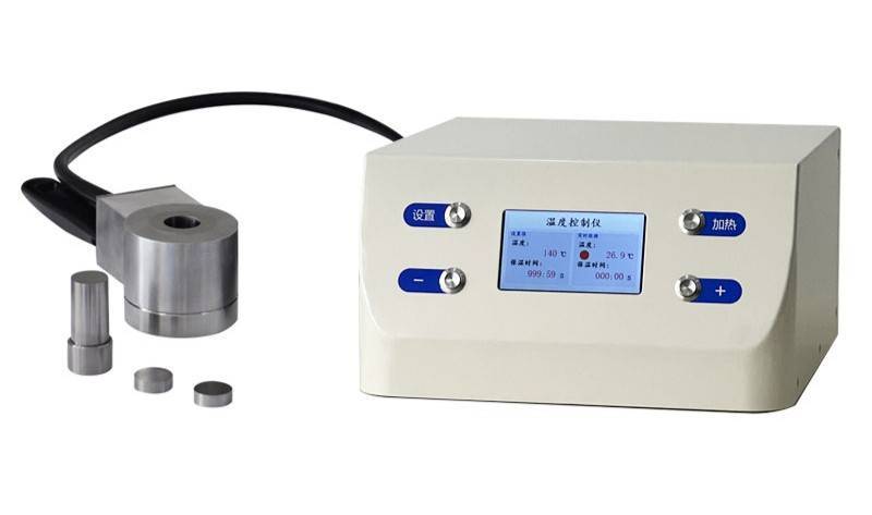 Molde cilíndrico de prensa de calentamiento eléctrico para laboratorio