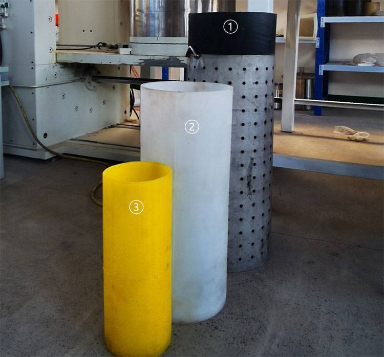 Isostatic pressing die
