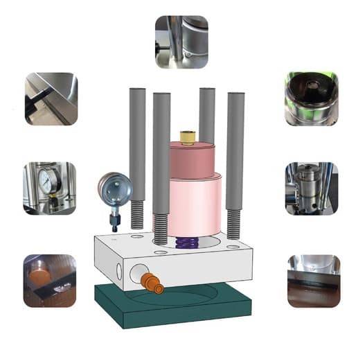 Composants et conception des presses hydrauliques manuelles