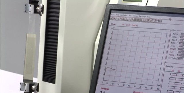 Measuring Peel Strength of Sputtered Film Layers