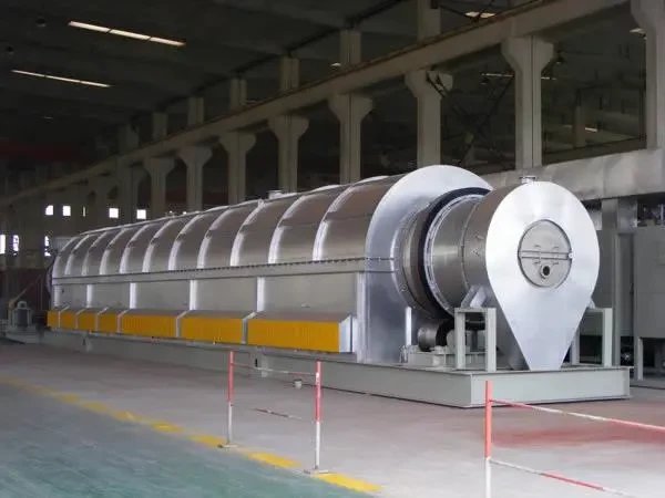 horno de tubo rotatorio