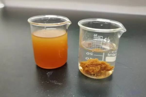 Filtration und Ausfällung