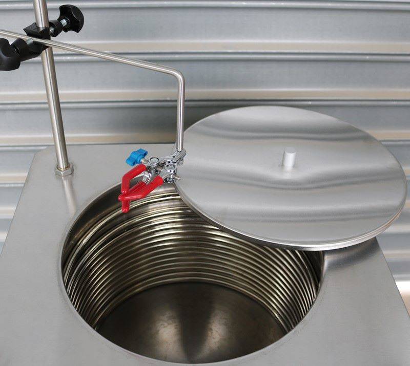 Cuve de réaction du cryostat 2