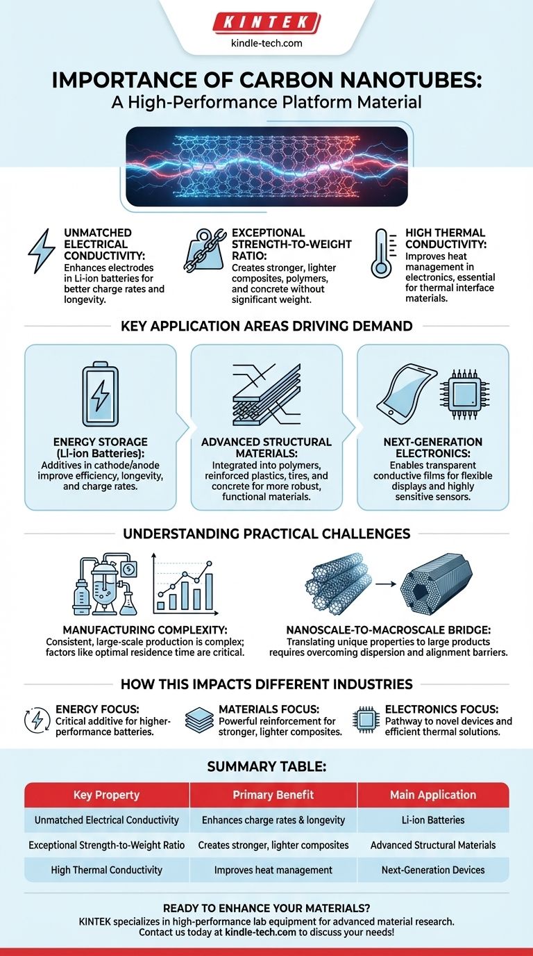 ¿Cuál es la importancia de los nanotubos de carbono? Desbloqueando el rendimiento de materiales de próxima generación Guía Visual