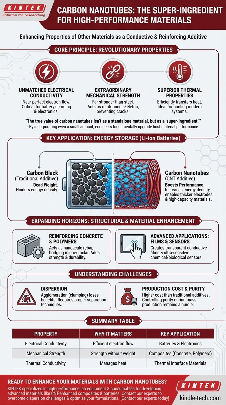 탄소 나노튜브는 어디에 사용되며 그 이유는 무엇입니까? 차세대 재료 성능 잠금 해제 시각적 가이드