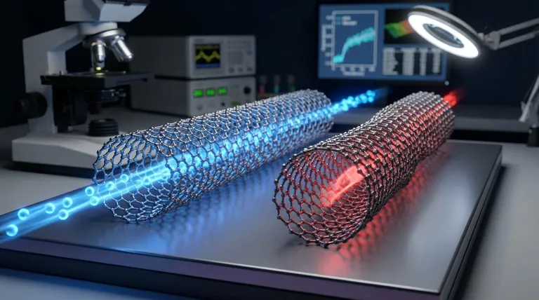 Can a carbon nanotube conduct electricity? The Answer Lies in Its Atomic Structure