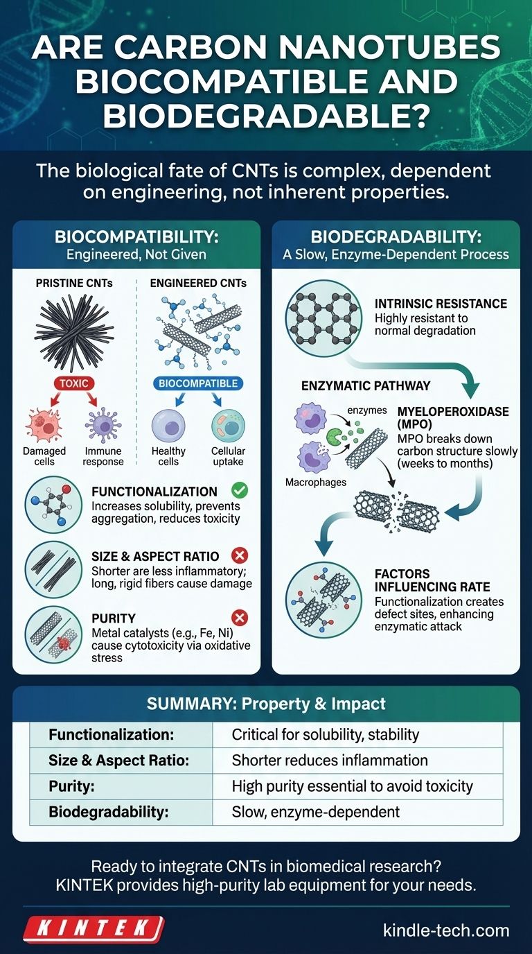 Sind Kohlenstoffnanoröhren biokompatibel und biologisch abbaubar? Ihr biomedizinisches Potenzial sicher erschließen Visuelle Anleitung