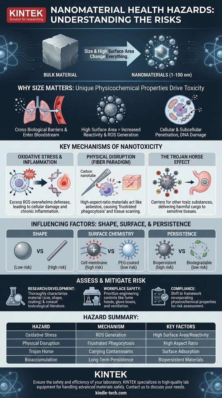 Les nanomatériaux présentent-ils des dangers potentiels pour la santé humaine ? Comprendre les risques et la manipulation sécuritaire Guide Visuel