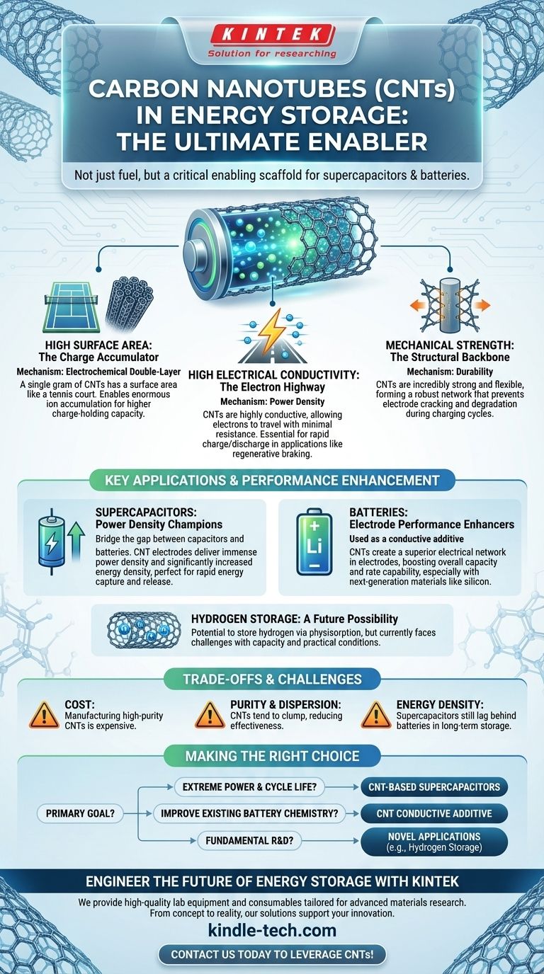 Os nanotubos de carbono podem armazenar energia? Desbloqueie o armazenamento de energia de alta potência e longa duração Guia Visual