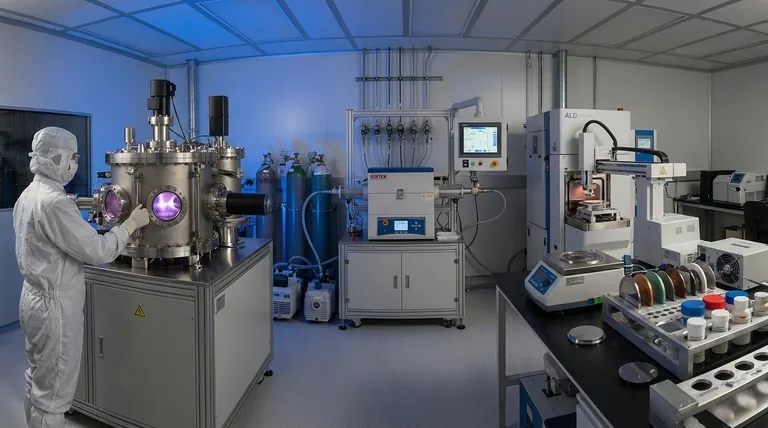 Qual método é usado para deposição de filme fino? Um Guia para Técnicas PVD vs. CVD