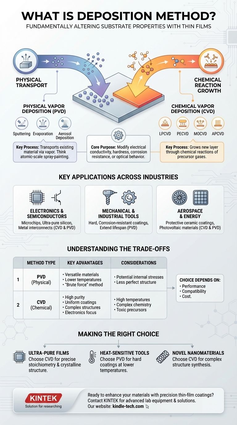 증착 방법이란 무엇인가요? 재료 강화를 위한 박막 코팅 기술 가이드 시각적 가이드