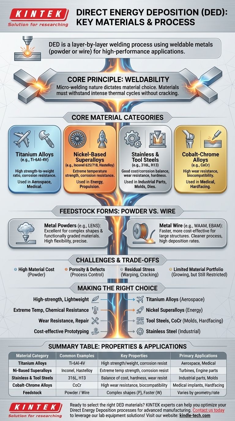 什么是直接能量沉积？高性能3D打印的关键金属与合金 图解指南