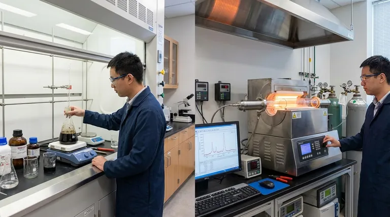 Was sind die chemischen Methoden zur Graphensynthese? Ein Leitfaden zu Bottom-Up- vs. Top-Down-Ansätzen