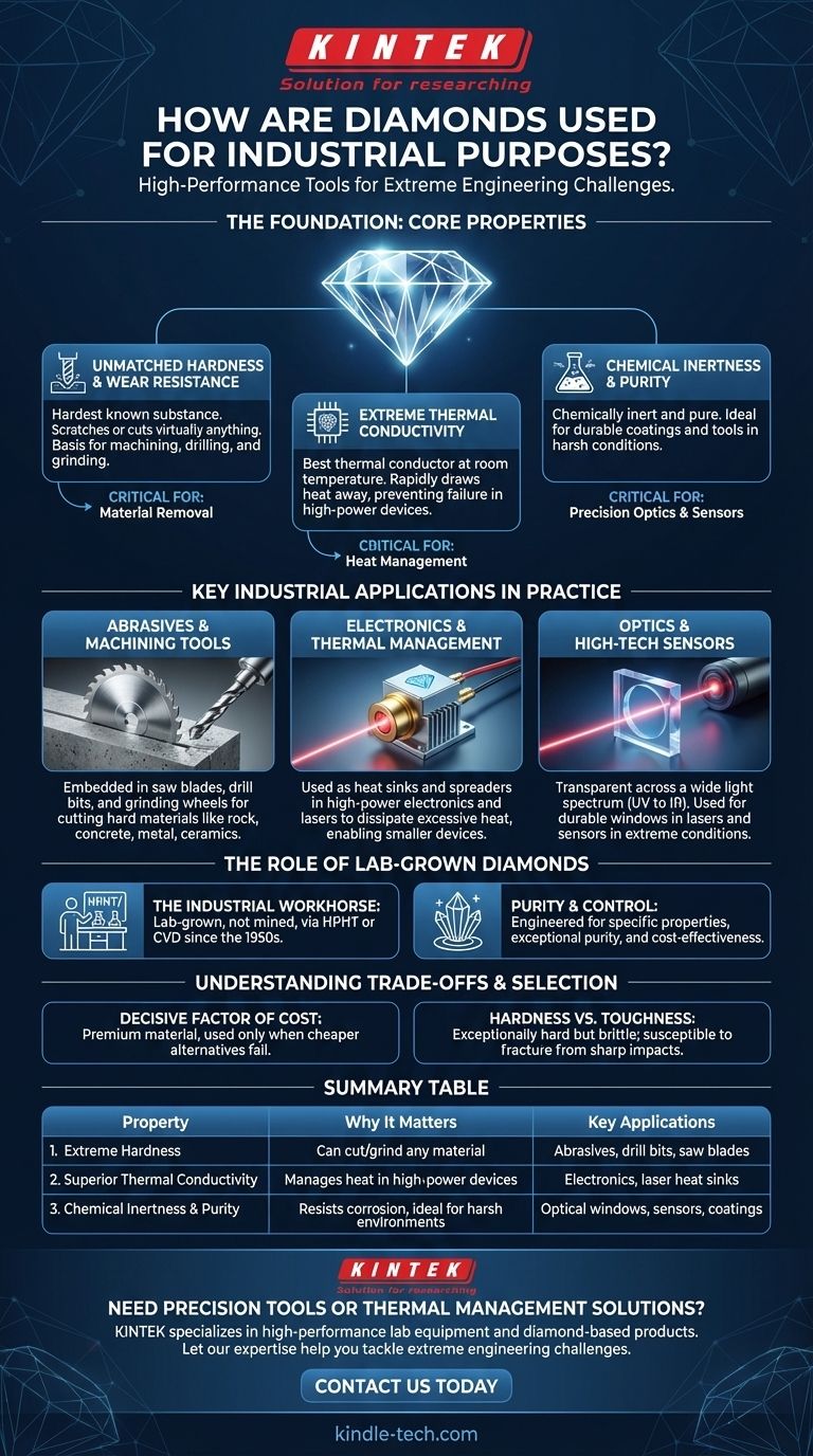 How are diamonds used for industrial purposes? Unlock Extreme Performance with Diamond Tools Visual Guide