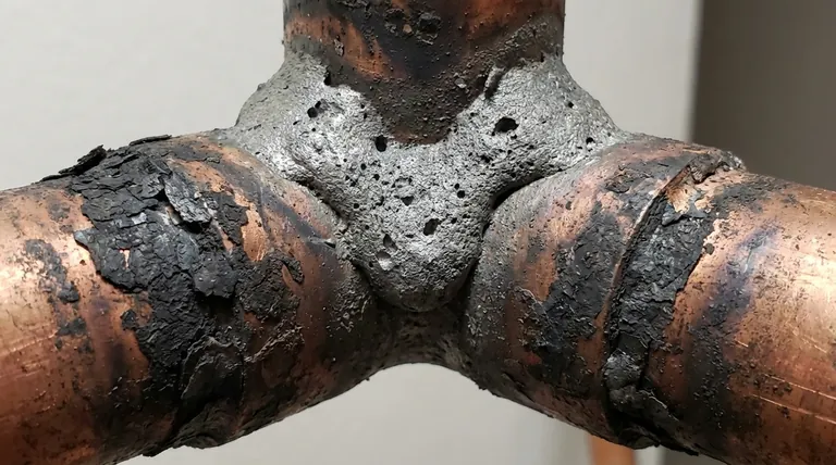 O que indica uma junta brasada superaquecida? Sinais de um Processo de Brasagem Falho