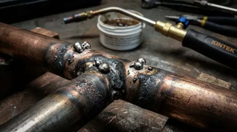 ماذا يمكن أن يحدث إذا سخنت وصلة اللحام بالنحاس الزائد قبل إضافة معدن الحشو؟ تجنب إخفاقات اللحام بالنحاس الشائعة هذه