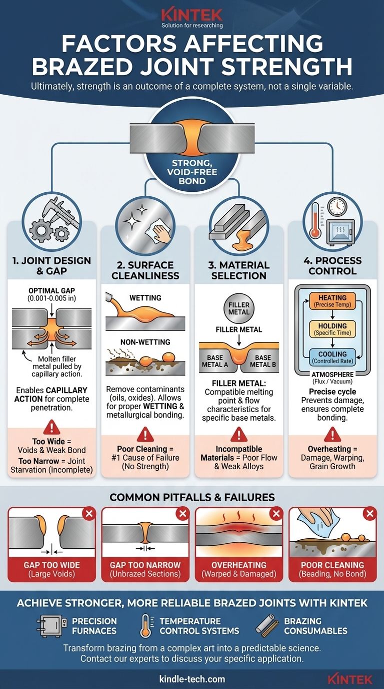 브레이징 접합부의 강도에 영향을 미치는 요인은 무엇입니까? 완벽한 접합을 위한 4가지 핵심 요소 마스터하기 시각적 가이드