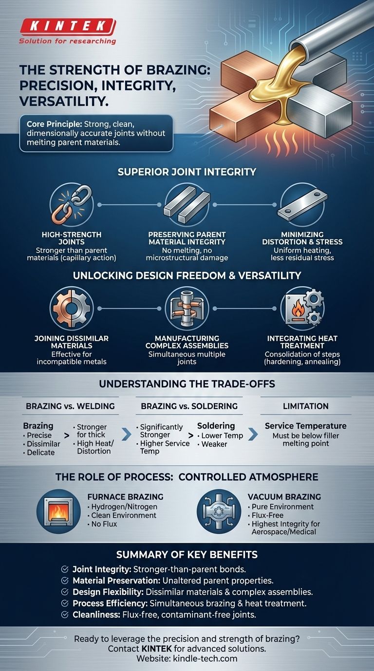 Quelles sont les forces du brasage ? Obtenir un assemblage métallique solide, propre et précis Guide Visuel