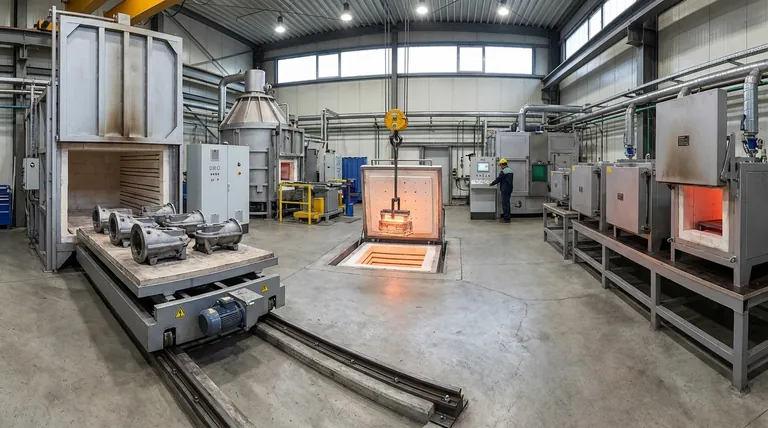 Quais são os diferentes tipos de fornos de batelada? Encontre a solução certa para o seu processo de tratamento térmico