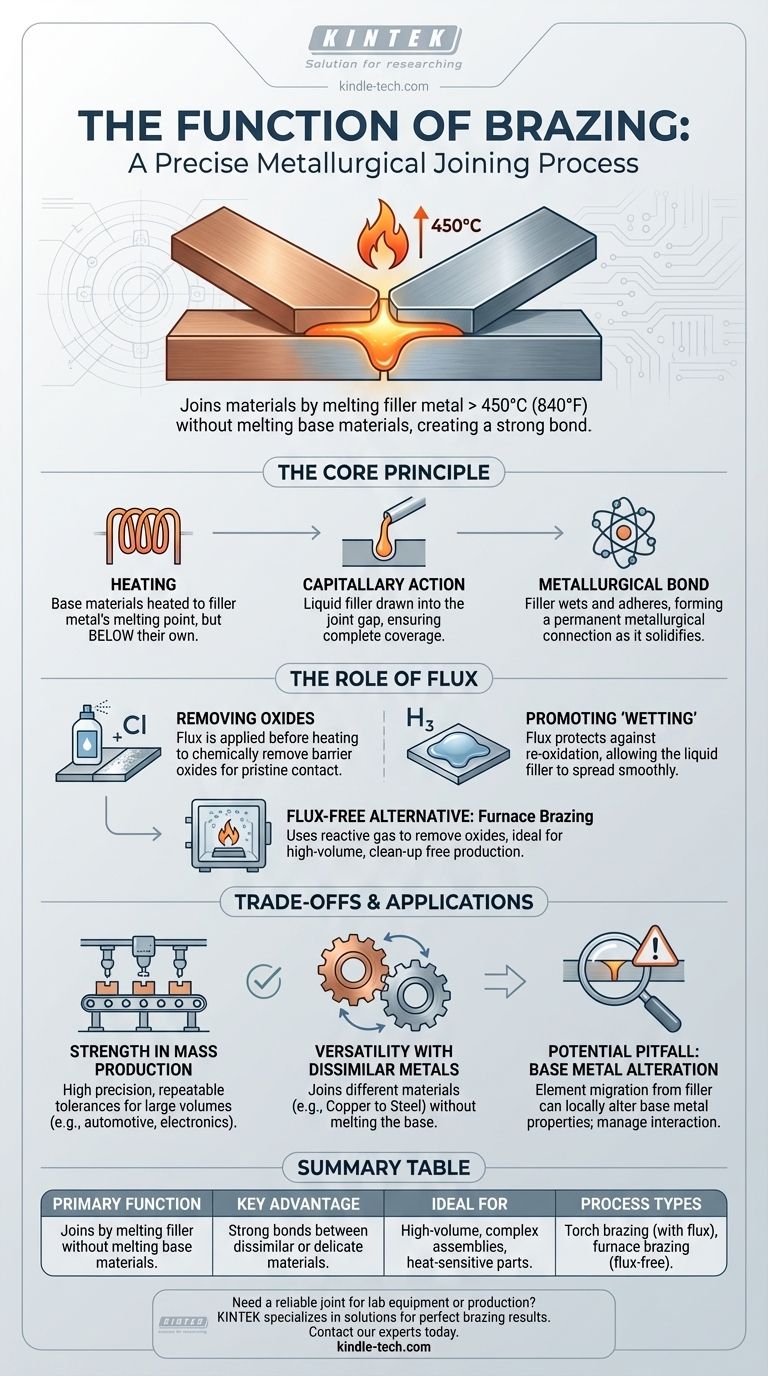 Qual è la funzione della brasatura? Unire metalli dissimili con un legame forte e pulito Guida Visiva
