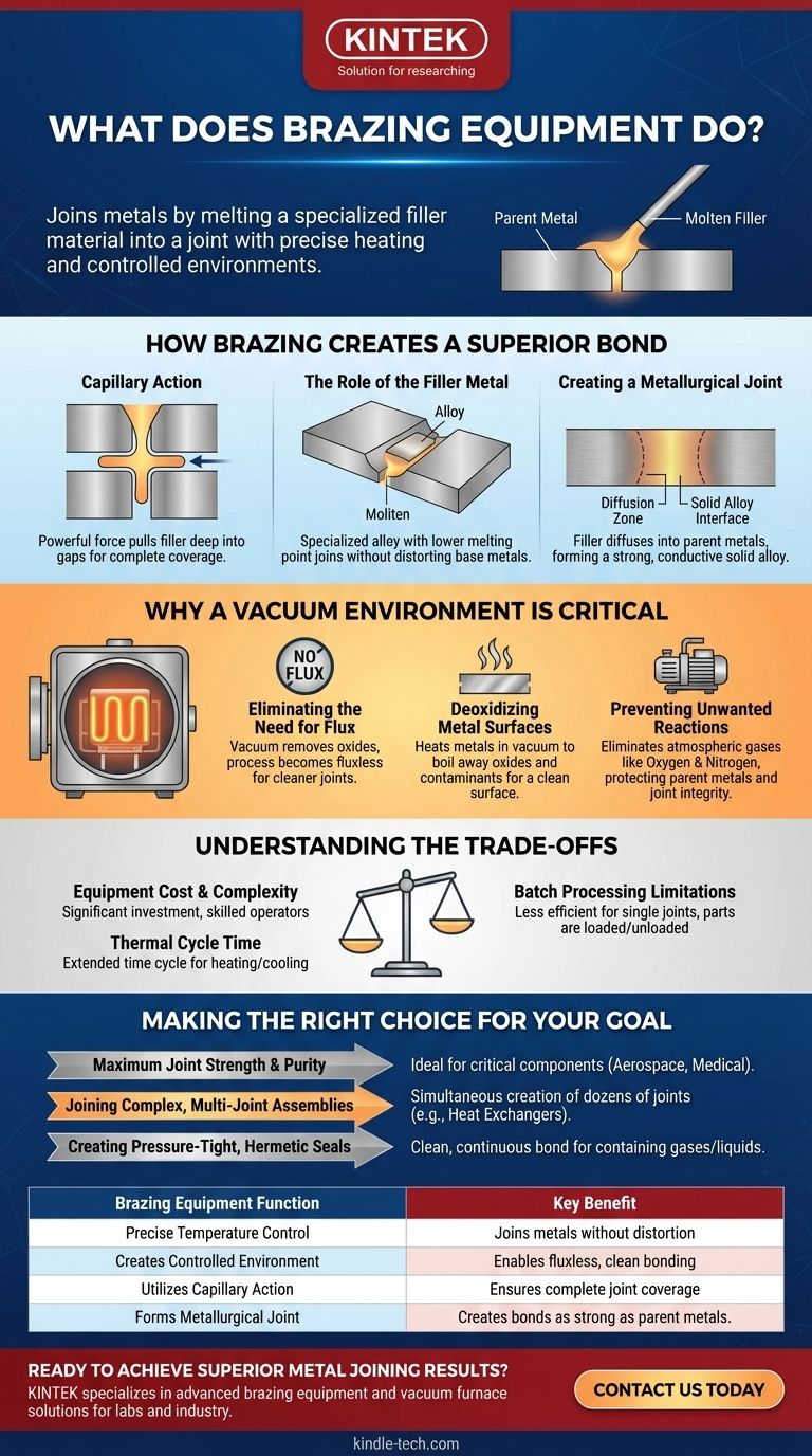 O que faz o equipamento de brasagem? Cria juntas metálicas fortes e permanentes com precisão Guia Visual