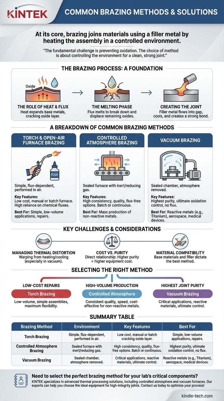 ما هي الطرق المختلفة الشائعة الاستخدام للحام بالنحاس؟ اختر العملية الصحيحة لموادك دليل مرئي