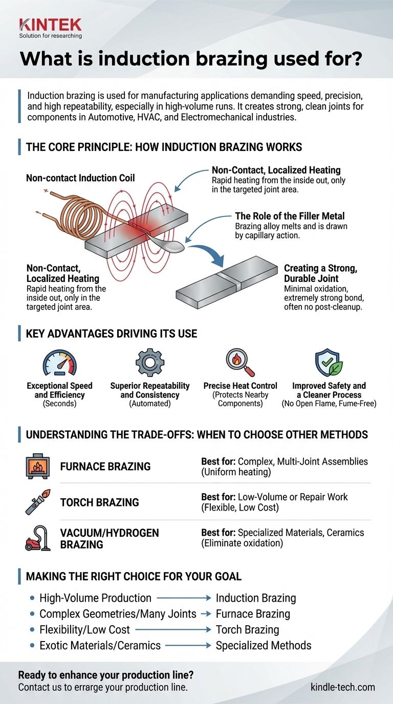 Для чего используется индукционная пайка? Высокоскоростное, точное соединение для автомобильной промышленности и систем ОВКВ Визуальное руководство