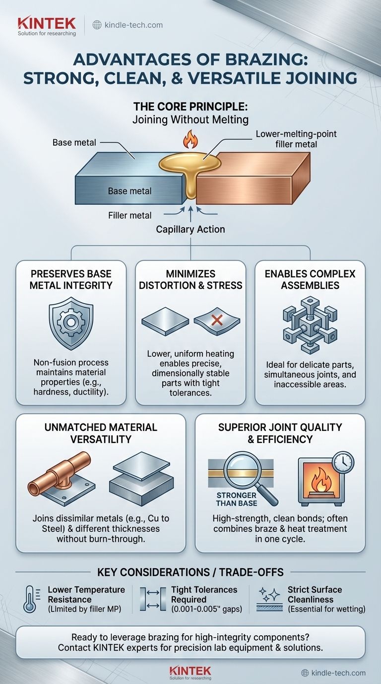 다음 중 브레이징의 장점은 무엇입니까? 복잡한 조립품을 위한 강력하고 깨끗한 접합부 구현 시각적 가이드