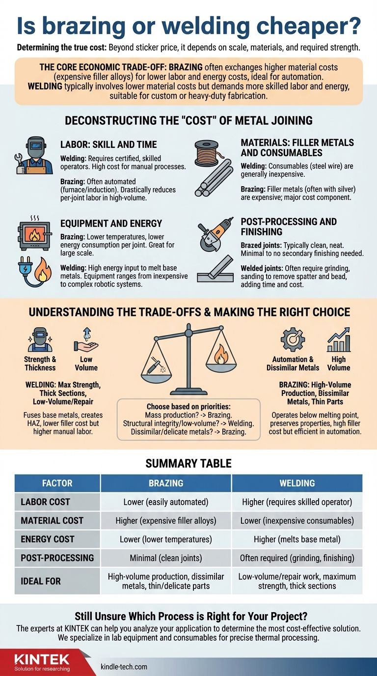 Ist Löten oder Schweißen günstiger? Eine detaillierte Kostenanalyse für Ihr Projekt Visuelle Anleitung