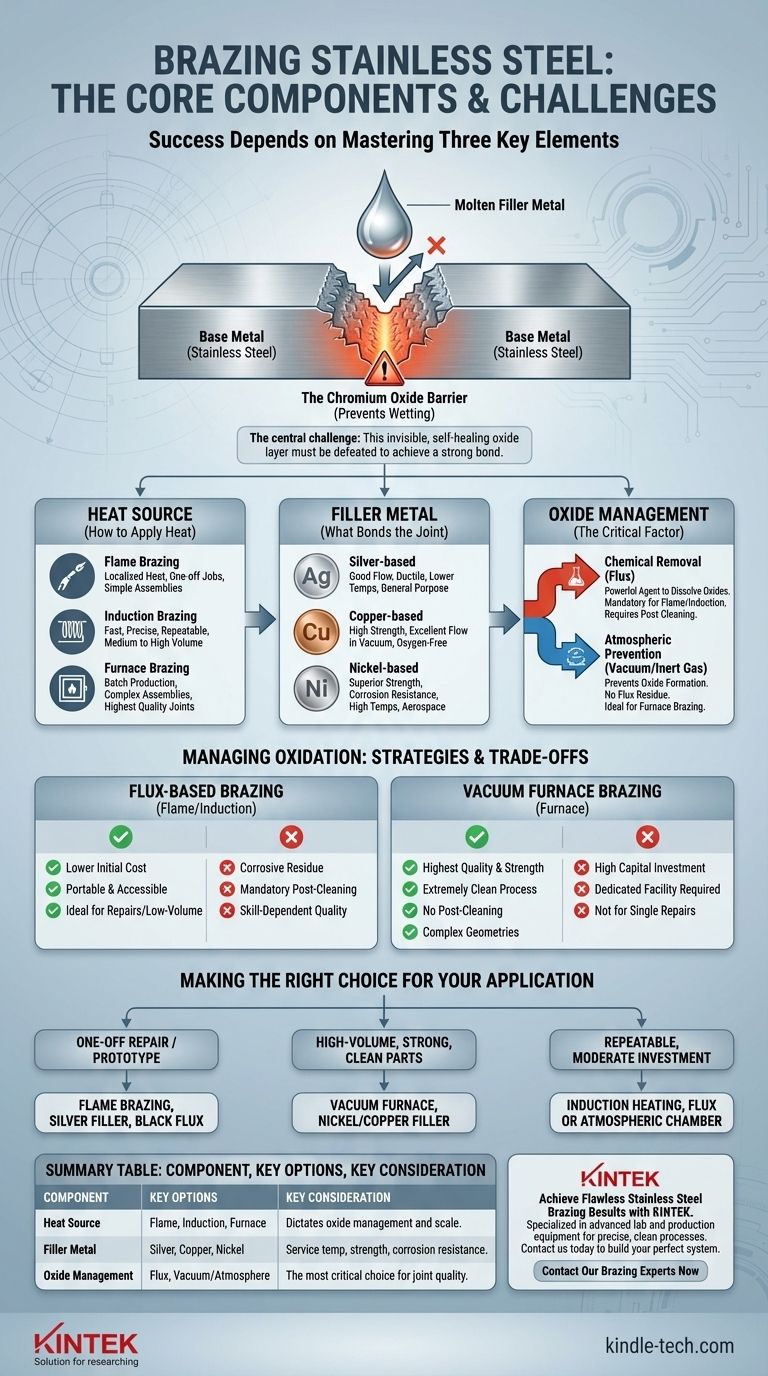 What do you need to braze stainless steel? Master the 3 Keys to a Perfect Joint Visual Guide