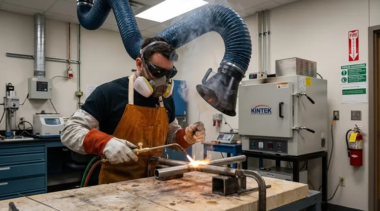 ¿Qué es la soldadura fuerte (brazing) en seguridad? Gestión de humos tóxicos, incendios y peligros químicos