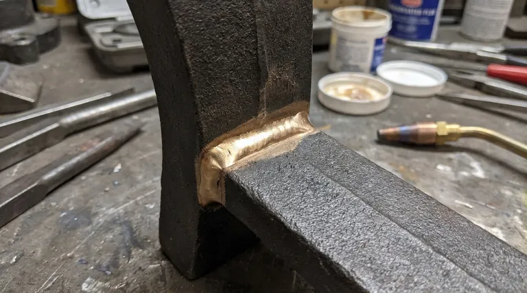 ¿Se adhiere la soldadura fuerte al hierro fundido? Una solución de unión de bajo calor para reparaciones sin grietas