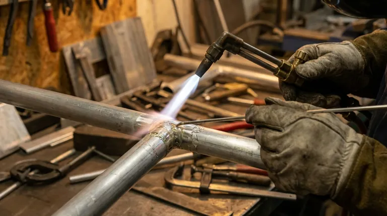 アルミニウムろう付けにはどの炎が推奨されますか?成功にはわずかに還元炎を使用する