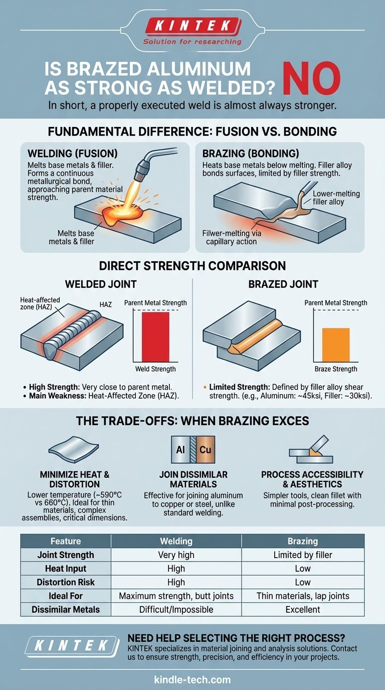 알루미늄 브레이징은 용접만큼 강한가요? 프로젝트에 적합한 접합 방법 선택 시각적 가이드