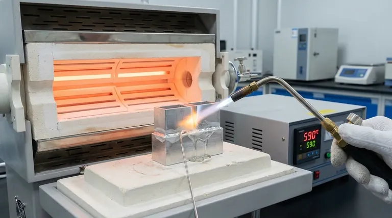What temperature do you need to braze aluminum? Master the Precise 577-607°C Window for Strong Joints