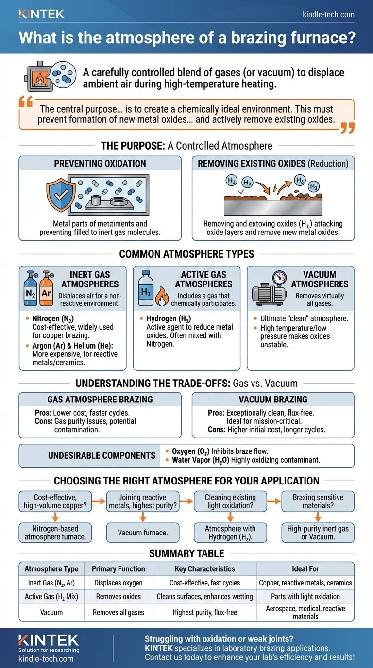 What is the atmosphere of a brazing furnace? Control Gases for Perfect Metal Joining Visual Guide