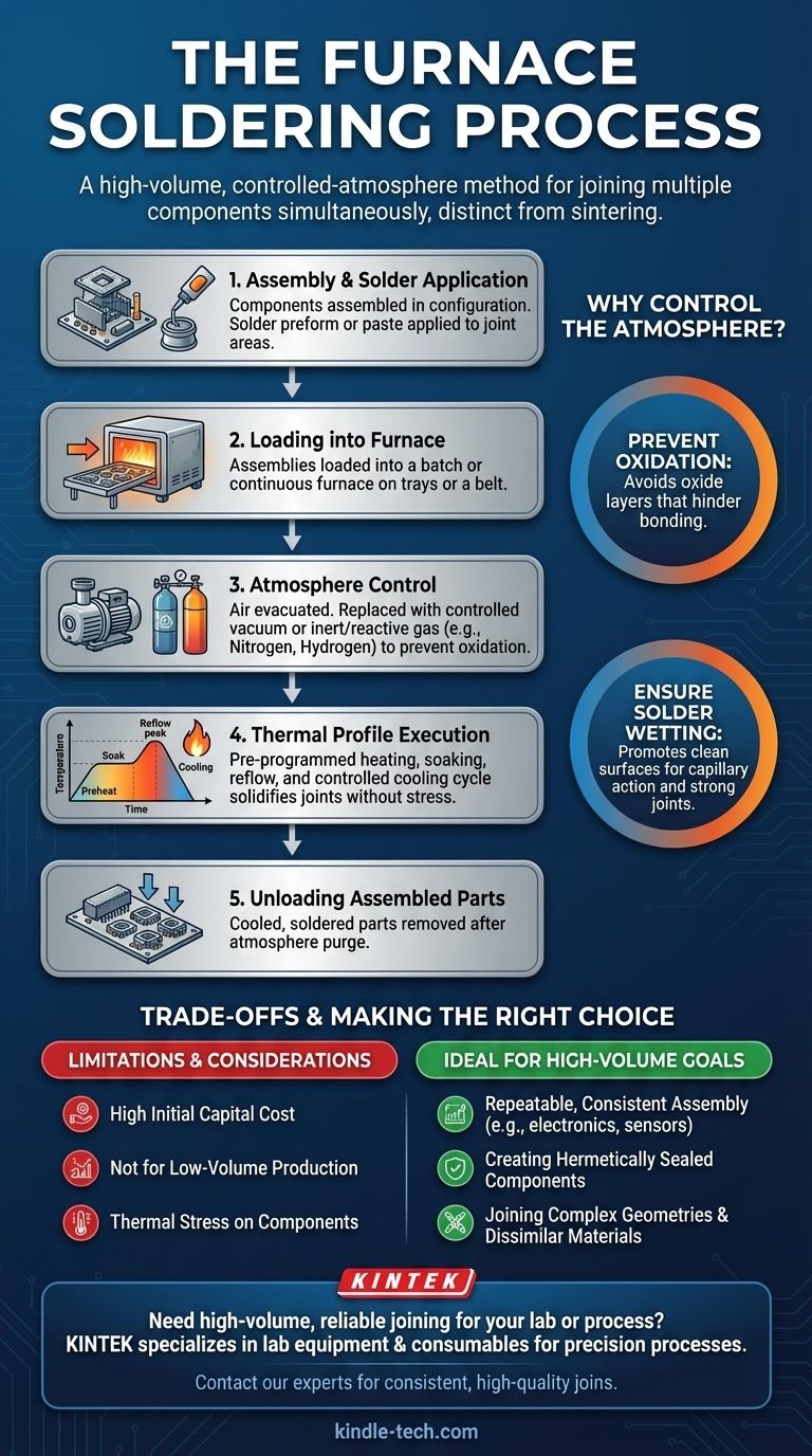 ما هي عملية لحام الفرن؟ تحقيق ربط عالي الحجم وعالي الموثوقية دليل مرئي
