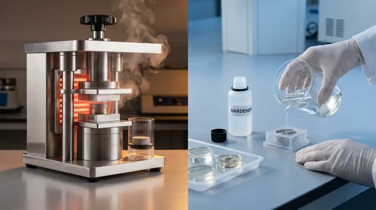 Какова разница между горячим и холодным прессованием образцов? Выберите правильный метод для вашего образца